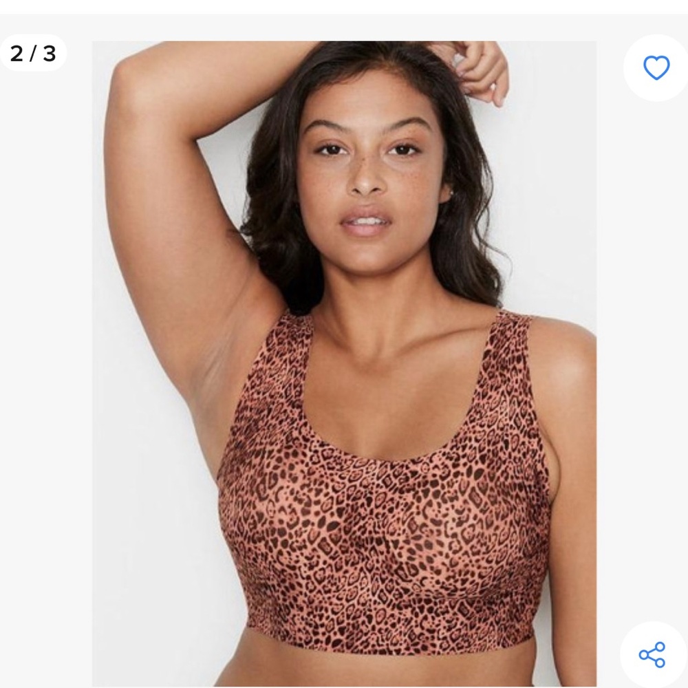 Victoria's Secret Leopard Print Sports Bra